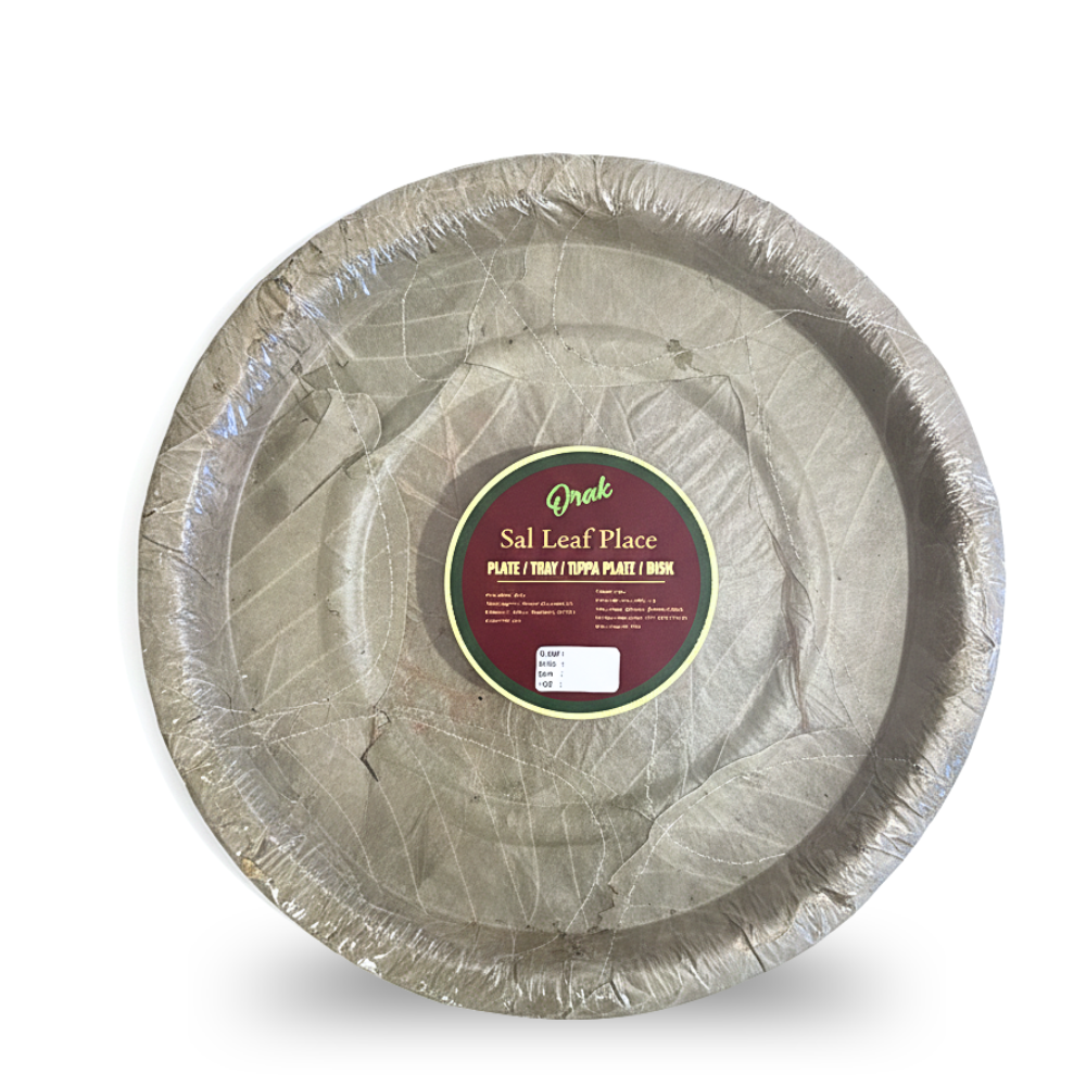 Bio Disposable Sal Leaf Plate 14 Inch