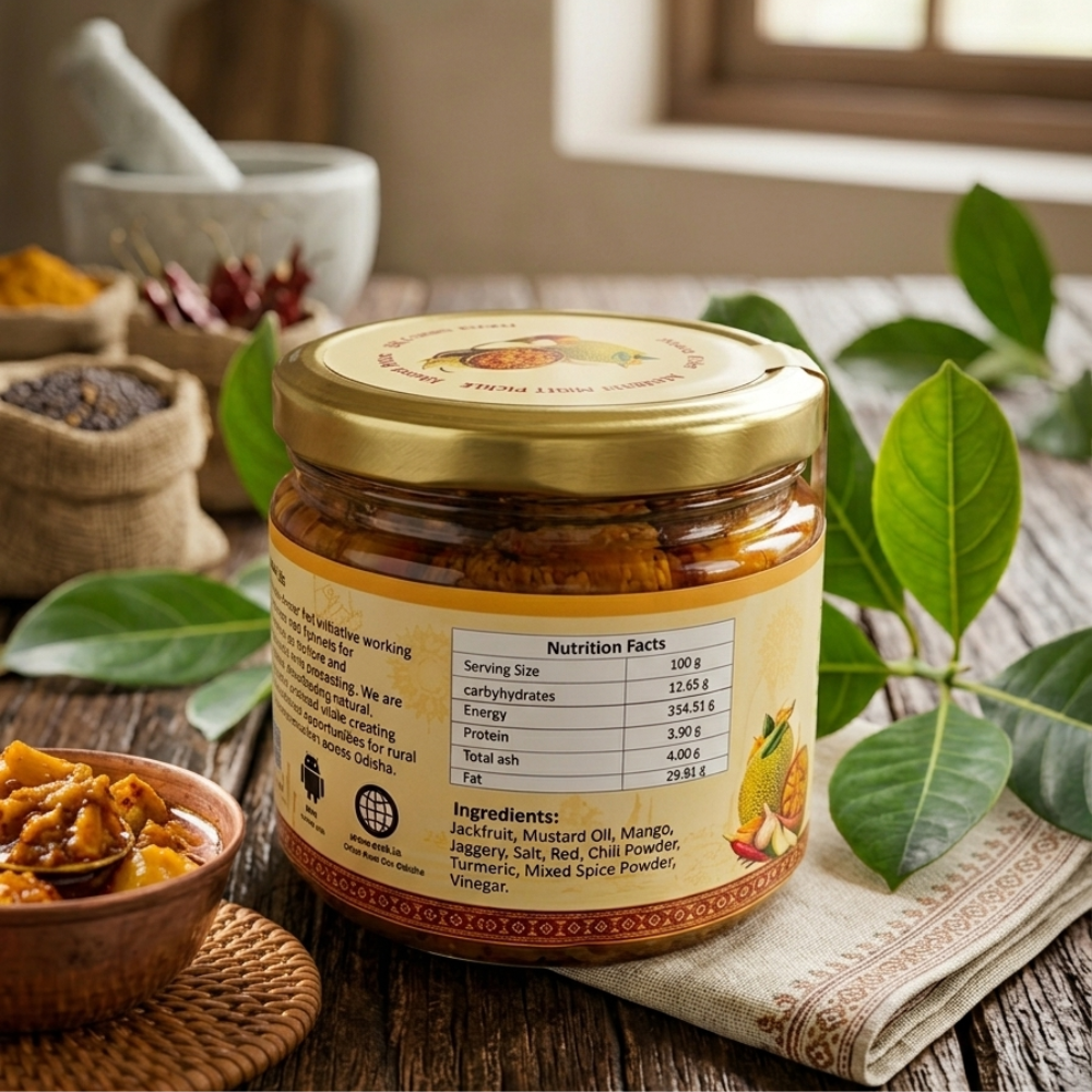 Organic Home Made Jackfruit Pickle