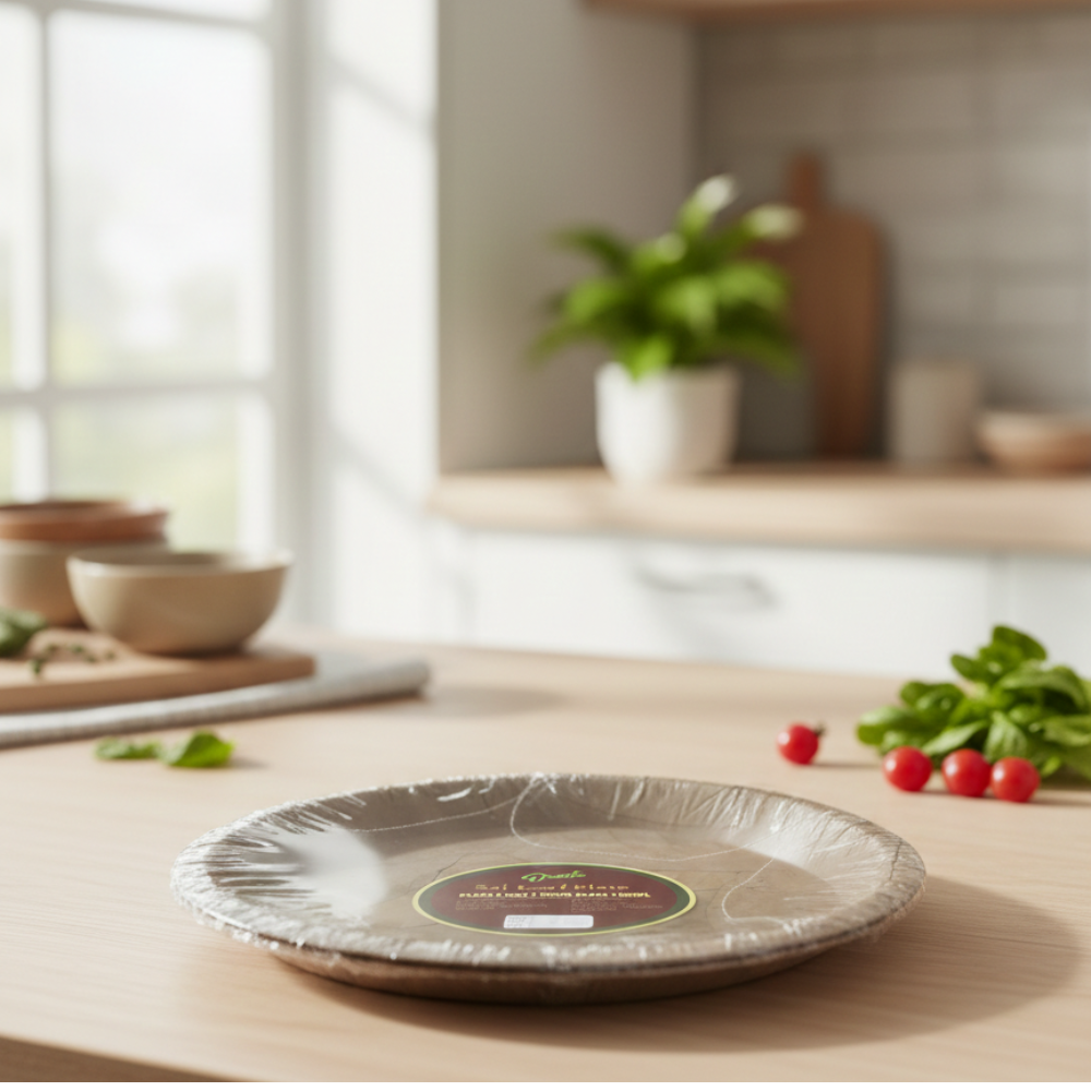 Bio Dispossables Sal Leaf Plate 10 Inch