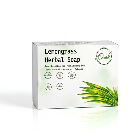 Handmade Lemongrass Herbal Soap